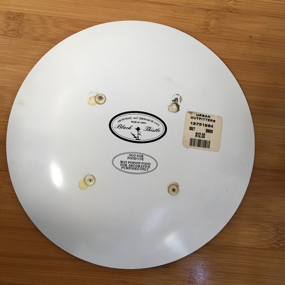 ⭐️ $10 - URBAN OUTFITTERS TOILE GLASS PLATE - RARE! - Picture 5 of 6